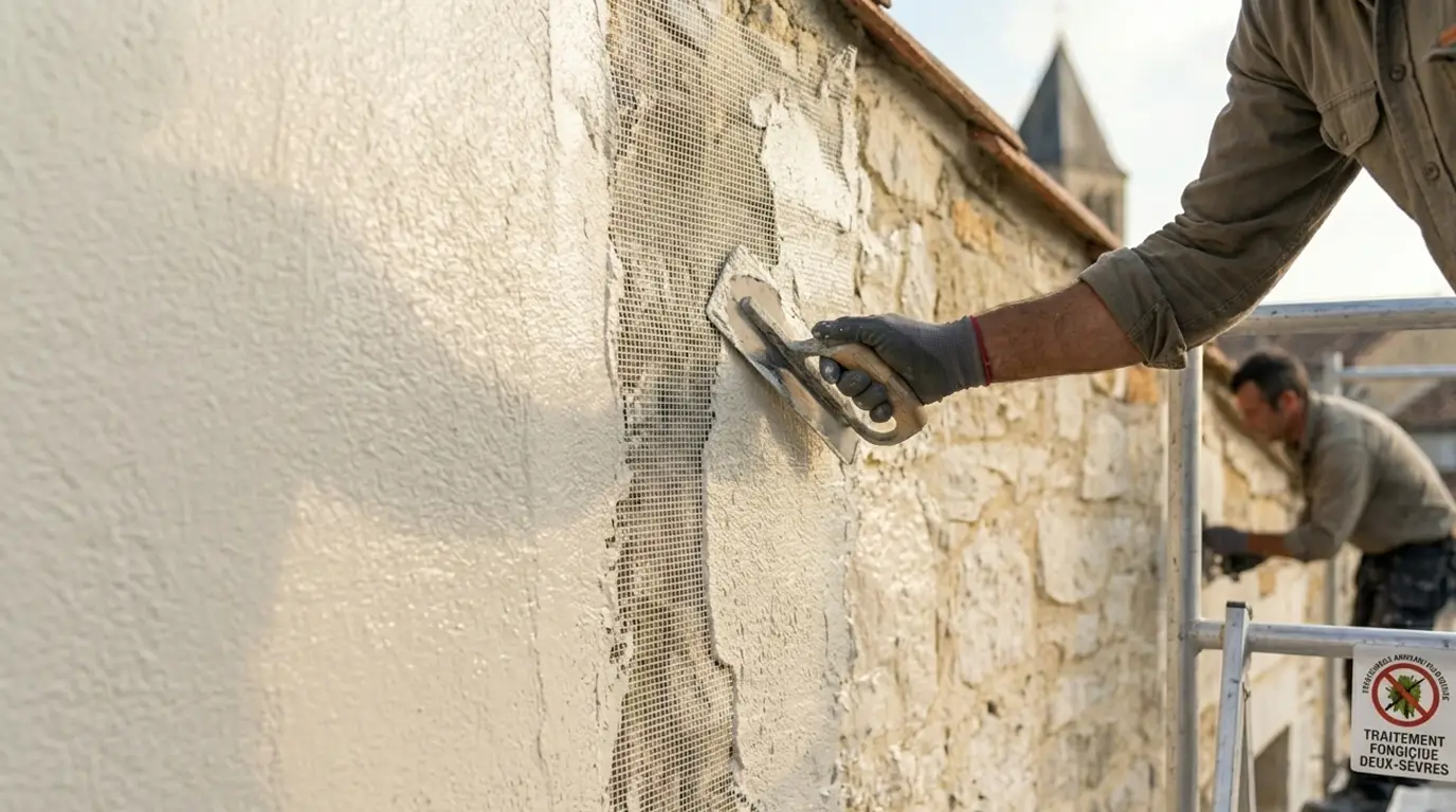 Ravalement de façade Deux-Sèvres